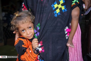 منطقه محروم میرآباد در حاشیه شهر چابهار