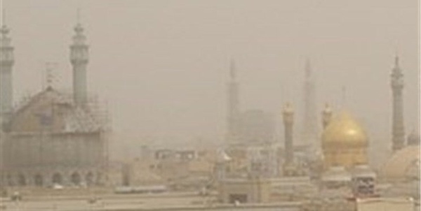 آلودگی هوای قم 