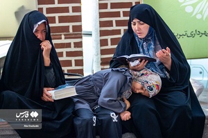 آئین پرفیض دعای عرفه در(  گلزار شهدای وادی رحمت )  تبریز