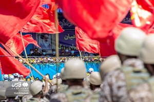 حضور سردار سرلشکر حسین سلامی فرمانده کل سپاه پاسداران انقلاب اسلامی در اجتماع بزرگ سپاهیان محمد رسول الله(ص)