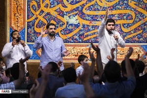 مدیحه‌سرایی سیدمحمود علوی در جشن عید سعید غدیر هیئت ریحانة الحسین(س)