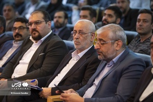 عزت‌الله اکبری تالارپشتی نماینده مجلس شورای اسلامی در مراسم روز ملی تجارت الکترونیکی