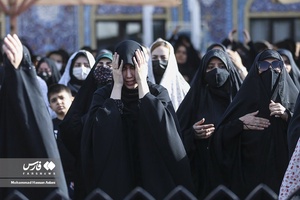 اجتماع عزاداران آقامرتضی علی(ع) در آستان مقدس امام زاده صالح(ع) تجریش 