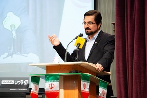 سخنرانی جمال الدین مهدی نژاد رئیس دانشگاه شهید رجایی در جشنواره اسوه های صبر و مقاومت 