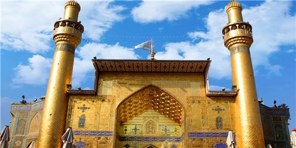 حرم امیر المومنین ایوان نجف