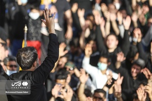 اجتماع عزاداران آقامرتضی علی(ع) در آستان مقدس امام زاده صالح(ع) تجریش 