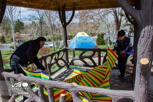 روز طبیعت خلوت در تبریز