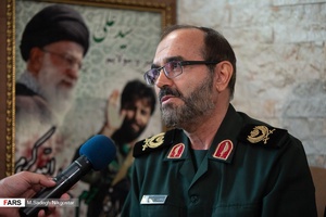 مصاحبه سردار ابوالقاسم شریفی مسئول ایثارگران سپاه با خبرنگار صدا و سیما علی رضوانی