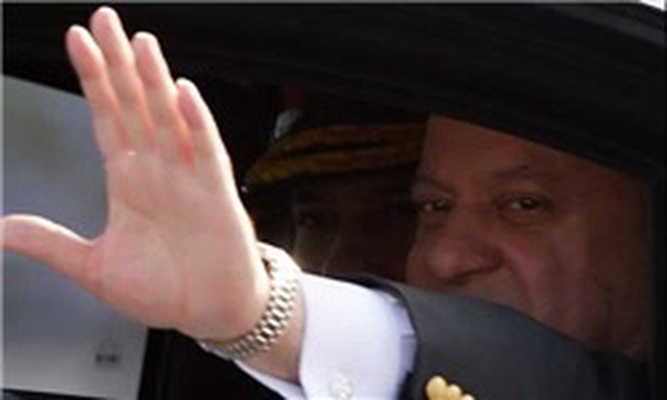 حضور نواز شریف در دادگاه
