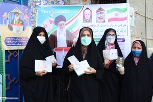 حضور مردم در انتخابات شهر قدس