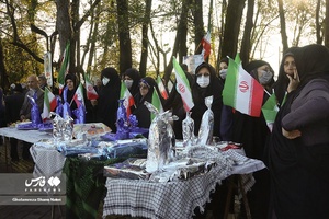 تشییع شهید گمنام در نوشهر 