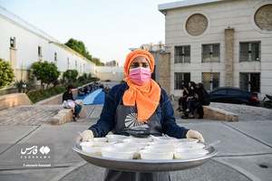 مراسم افطاری  مددجویان بهبود یافته از اعتیادتوسط موسسه نور سپید هدایت