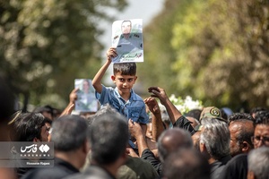 تشییع پیکر شهید «میرشکاری» در کلاله