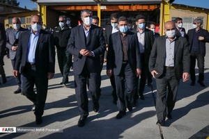 بازدید وزیر راه و شهرسازی و سایر مسئولین کشوری و استانی از بالگرهای احیا شده 