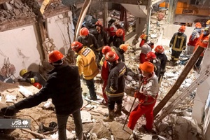 انفجار ساختمان مسکونی در تبریز با تخریب ۵ باب مسکونی و ۳ فوتی و ۱۰ مصدوم