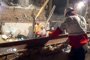 انفجار ساختمان مسکونی در تبریز با تخریب ۵ باب مسکونی و ۳ فوتی و ۱۰ مصدوم