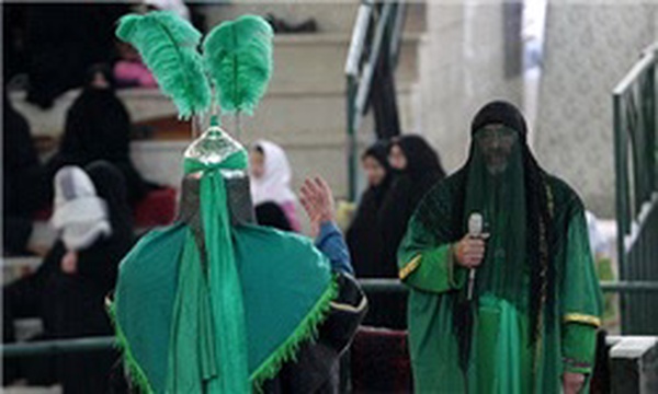 اجرای تعزیه در ارمغانخانه زنجان