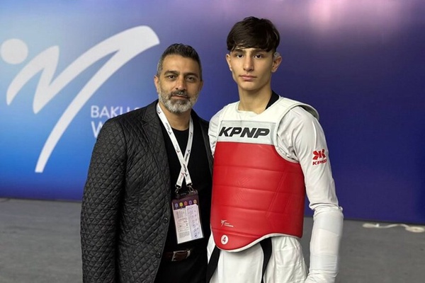 متین رضایی تکواندو