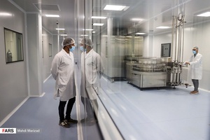 کارخانه تولید واکسن کووایران برکت ستاد اجرایی فرمان حضرت امام(ره)