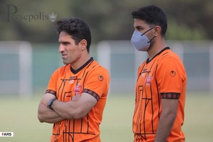 گزارش تصویری از تمرین تیم فوتبال پرسپولیس در کمپ تیم‌های ملی