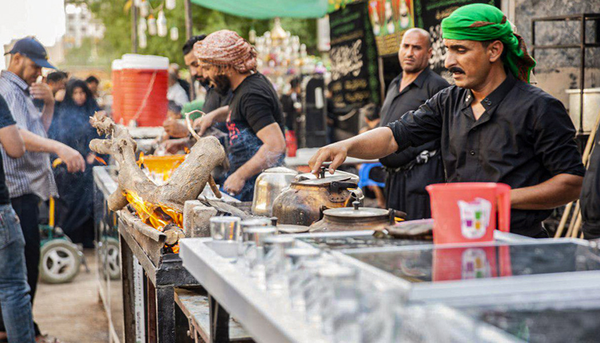 موکب محرم در کربلا