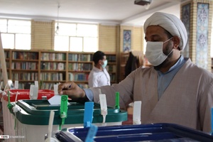 حضور مردم در انتخابات شهر قدس