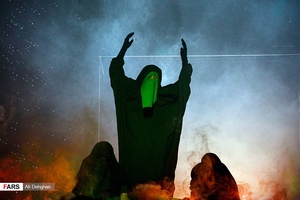اجرای نمایش میدانی نفس المهموم در گردهمایی عظیم زائران پیاده اربعین حسینی