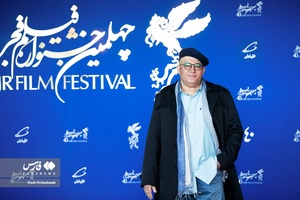 نادرسلیمانی  بازیگر فیلم «ضد»در دهمین روزاز چهلمین جشنواره فیلم فجر