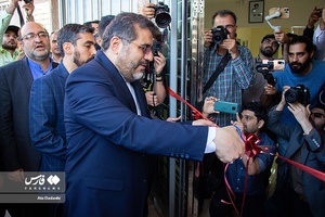 افتتاح از کتابخانه شهید سلیمانی شهر جدید سهند
