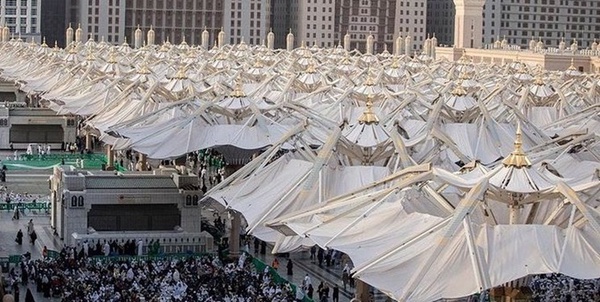 چتر مدینه حرم نبوی