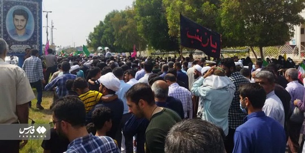 راهپیمایی بندرعباس