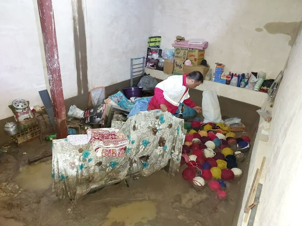 خسارت سیل به اماکن مسکونی