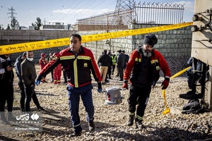 برخورد دو قطار متروی کرج - تهران