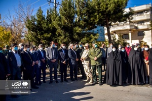 آیین استقبال از خانواده شهید "خلیل فلک رفعت" در بجنورد