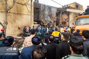 سقوط هواپیمای جنگنده در تبریز