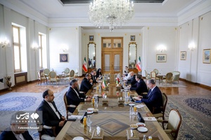 دیدار وزرای خارجه ایران و بلاروس