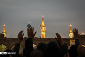  بسته شدن موقت حرم امام رضا (ع)