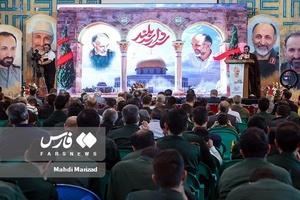 دومین سالگرد شهادت سردار سیدمحمدحجازی در حسینیه شهدای بسیج 