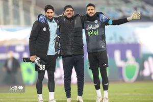 گزارش تصویری دیدار استقلال و فولاد؛ آبی ها از شاگردان نکونام انتقام گرفتند