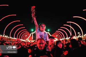 اجتماع اربعینی‌ها در میدان آزادی  تهران