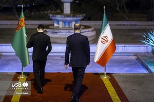 دیدار سردار بردی محمداف معاون رئیس جمهور ترکمنستان با امیرعبداللهیان وزیر امور خارجه 