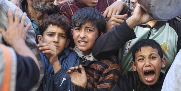 غزه کودک گرسنه