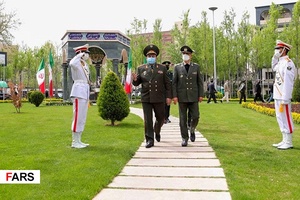 دیدار وزرای  دفاع ایران و تاجیکستان 