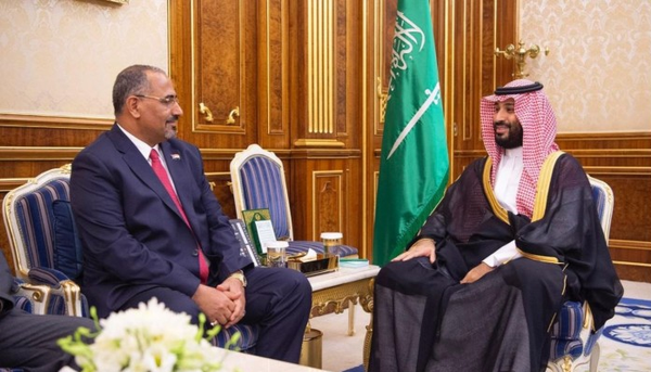 بن سلمان و عیدروس الزبیدی