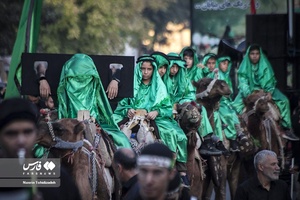 کاروان نمادین« اسرای کربلا» در کرمانشاه