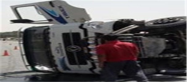 واژگونی تانکر