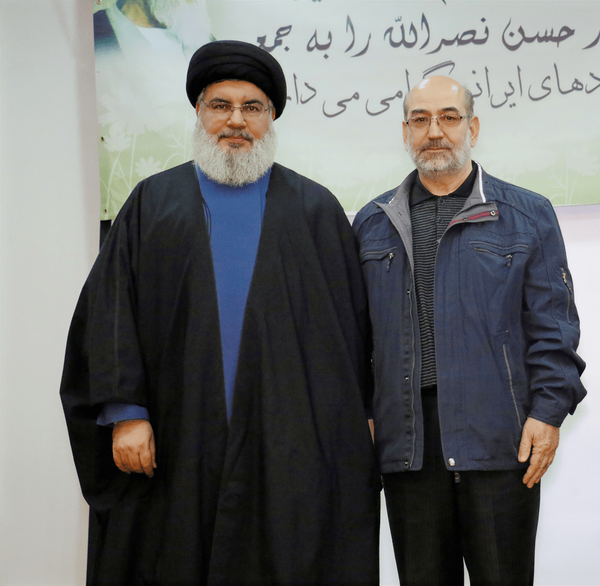 شهید سیدحسن نصرالله و شهید ابوجواد