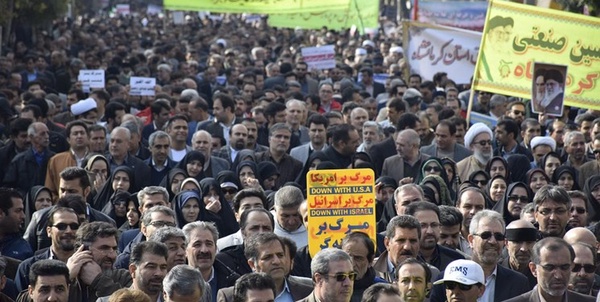 راهپیمایی کرمانشاه