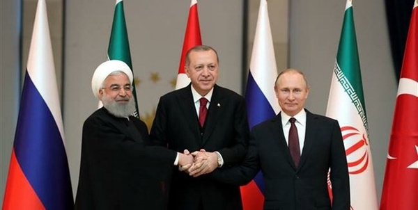 روحانی پوتین و اردوغان