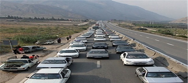 ترافیک سنگین محور هراز